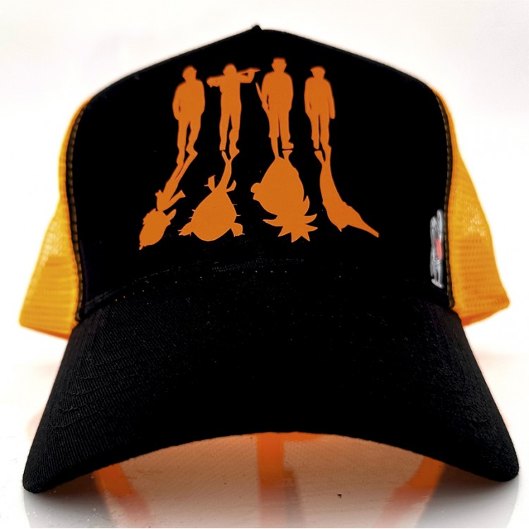 Gorra FRUITIS MECÁNICOS - Negro/Naranja Gorra FRUITIS MECÁNICOS - Negro/Naranja