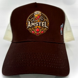 Gorra AMSTEL - Marrón/Caramelo