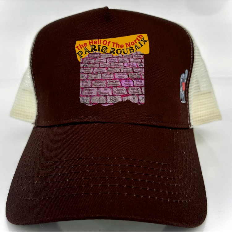 Gorra PAVÉS ROUBAIX - Marrón/Caramelo Gorra PAVÉS ROUBAIX - Marrón/Caramelo