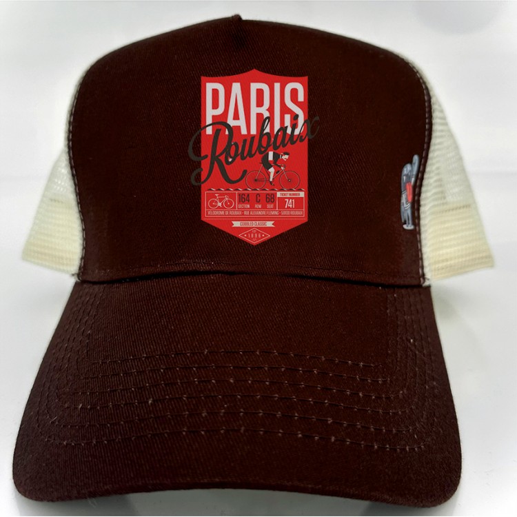 Gorra PARIS ROUBAIX - Marrón/Caramelo Gorra PARIS ROUBAIX - Marrón/Caramelo